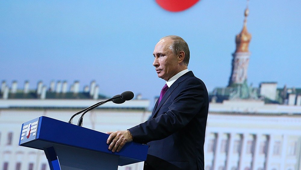 Ответы Владимира Путина на вопросы участников Петербургского экономического форума