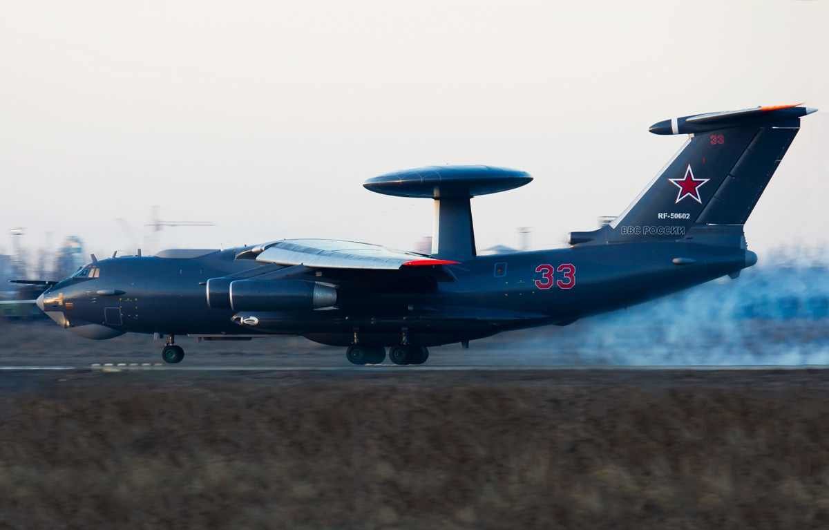 ВВС России получат третий модернизированный самолет А-50У