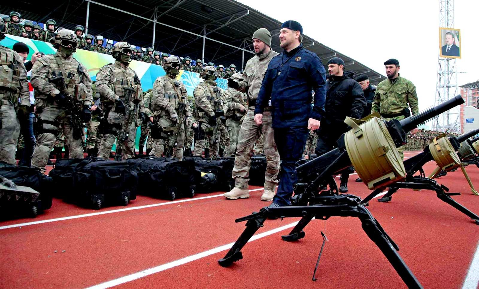 Чеченский спецназ спасет мир от ИГИЛ
